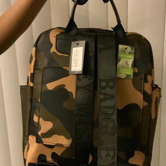 BADGLEY MISCHKA Camouflage backpack (NWT) - Picture 6 of 6